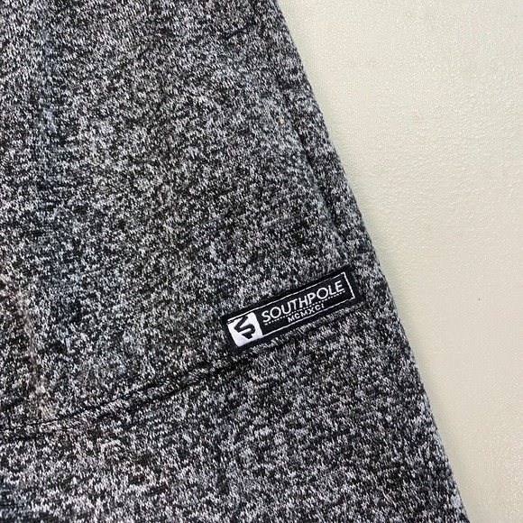 Southpole Sweat Shorts Mens Small Gray Pull On Baggies Pockets Bermuda 28x10 Vtg - Picture 3 of 12